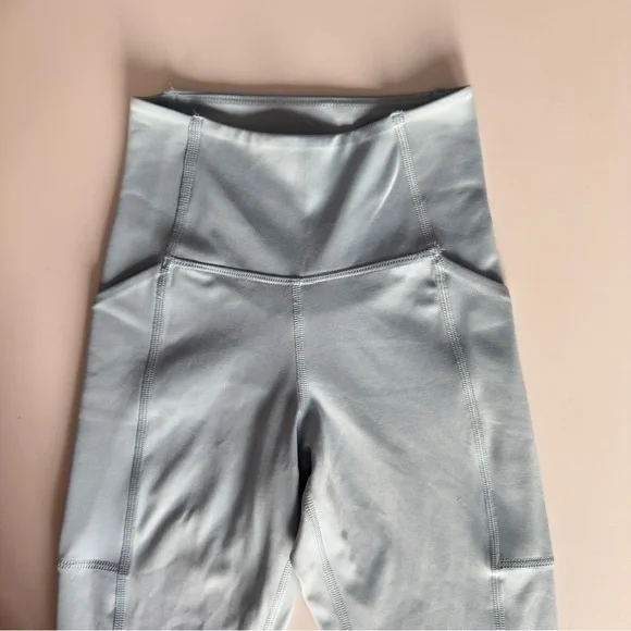 Girlfriend Collective Compressive Pocket blue Legging - Picture 3 of 9